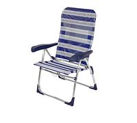 Crespo AL/206-M-17 - Silla Playa Dural. Asiento Alto (Multifibra.), Color Azul