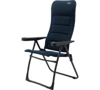 Crespo ap/215-ads-84 sedia da campeggio con schienale regolabile in 7 posizioni nero