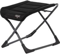 Crespo ap/231 air-deluxe poggiagambe / sgabello pieghevole nero