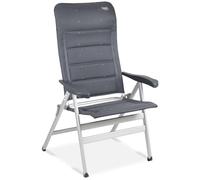 Sdraio reclinabile Crespo AL-238 XL Deluxe grigio scuro