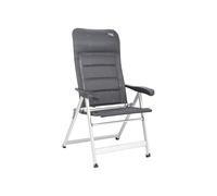 CRESPO Silla de camping - AL/235-DL - Deluxe - grigio oscuro (40) per campeggiatori e outdoor, per comfort e praticità all’aperto
