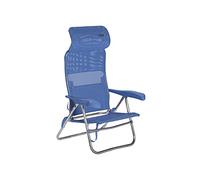 Crespo Silla Playa aluminio, desmontable. (Multifibra) CABEZAL Compact