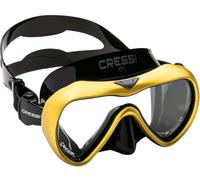 Cressi A1 AntiFog Black/Yellow
