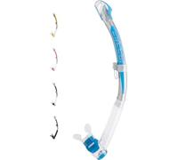 Cressi AERATORE Corfu SIL. Clear/Tubo Argento/Azzurro