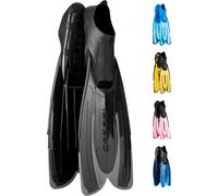 CRESSI Agua Pinne a Scarpetta Leggere per Snork 41/42 Nero / puro piacere Single