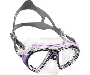 Cressi Air Mask SIL Crystal/Frame Black Lilac