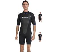 Cressi ALTUM Man 3MM Shorty Wetsuit Black/Blue M/3