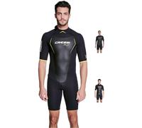 Cressi ALTUM Man 3MM Shorty Wetsuit Black/Yellow L/4