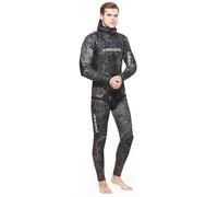 Cressi Apnea, Muta Completa Giacca e Pantalone 3.5mm Uomo, Grigio/Verde, XL/5
