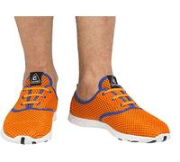 Cressi Aqua, Scarpette Multisport per Spiaggia e Sport Acquatici Unisex, Arancio/Blu, 41