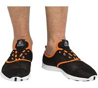 Cressi Aqua, Scarpette Multisport per Spiaggia e Sport Acquatici Unisex, Nero/Arancio, 41