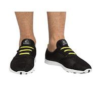 Cressi Aqua, Scarpette Multisport per Spiaggia e Sport Acquatici Unisex, Nero/Giallo, 37