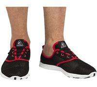 Cressi Aqua Shoes - Scarpette Multisport per Spiaggia e Sport Acquatici Unisex - Adulto, Multicolore (Nero/Rosso), 41