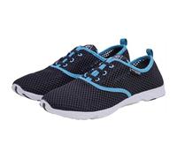 Cressi Aqua Shoes - Scarpette Multisport per Spiaggia e Sport Acquatici Unisex - Adulto, Multicolore (Nero/Blu), 36