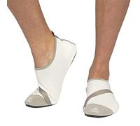 Cressi Aqua Socks Scarpette Multisport per Spiaggia, Nuoto, Piscina e Sport Acquatici, Bianco/Grigio, L - 38/39