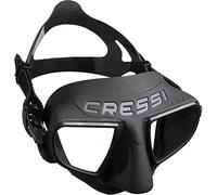 Cressi Atomo, nero/nero, lente trasparente