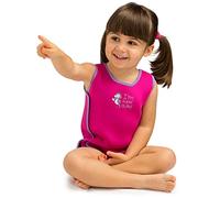Cressi Baby Warmer Wetsuit, Mutino Bimbo Bambina, Rosa, 18/24 Mesi
