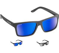 Cressi Bahia Floating or Flex - Occhiali da sole unisex per adulti, disponibili in versione flottante o flessibile, antracite
