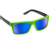 Cressi Bahia Floating Sunglasses, Occhiali Galleggianti Sportivi Da Sole Unisex Adulto, Nerokiwi/Lente Specchiate Blu, Taglia unica