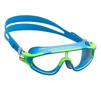 Cressi Baloo Goggles, Occhialini per Il Nuoto,Piscina e Snorkeling 2 a 7 Anni Unisex Bambini, Multicolore (Azzurro/Lime Bianco), Taglia Unica