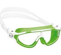Cressi Baloo Goggles, Occhialini per Il Nuoto,Piscina e Snorkeling 2 a 7 Anni Unisex Bambini, Multicolore (Lime/Bianco)