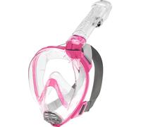 CRESSI Baron Full Face Mask - Maschera Integrale Antiappannamento con Valvola di Scarico e Snorkel Dry