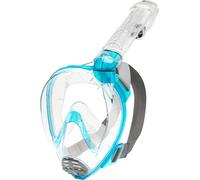 CRESSI Baron Full Face Mask - Maschera Integrale Antiappannamento con Valvola di Scarico e Snorkel Dry