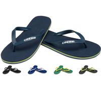 Cressi Beach, Infradito per Piscina Unisex - Adulto, Blu Navy/Blu, 37/38