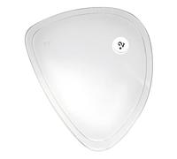 Cressi Big Eyes Evo-Quantum OPT. Lens, Lenti Maschera Graduate Unisex Adulto, Trasparente, + 1.50 SX