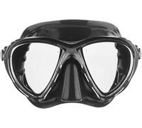 Cressi Big Eyes Evolution, Maschera Subacquea di Alta qualità Unisex - Adulto, Nero/Lenti HD, Taglia Unica