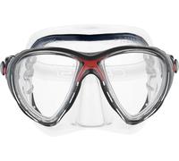 Cressi Big Eyes Evolution Mask SIL Clear/Frame Red