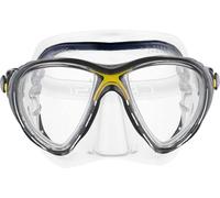Cressi Big Eyes Evolution Mask SIL Clear/Frame Yellow