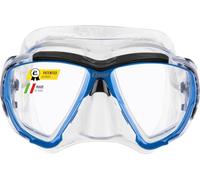 CRESSI Big Eyes - Maschera Singola Big Eyes o Combo Set Maschera + Snorkel Ultra Dry per Immersioni e Snorkeling, Taglia Unica, Adulti