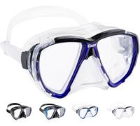 Cressi Maschera subacquea Big Eyes SIL CLEARL Frame Blue Ink Trasparente/Blu