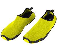 Cressi Black Aqua Lombok Scarpe da Acqua in Neoprene, Giallo/Nero, 46