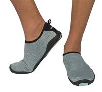 Cressi Black Aqua Lombok, Scarpe da Acqua in Neoprene Unisex - Adulto, Acquamarina/Nero, 35 EU