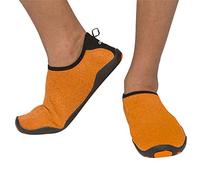 Cressi Black Aqua Lombok, Scarpe da Acqua in Neoprene Unisex - Adulto, Arancio/Nero, 35 EU