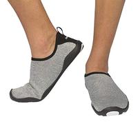 Cressi Black Aqua Lombok, Scarpe da Acqua in Neoprene Unisex - Adulto, Bianco/Nero, 37 EU