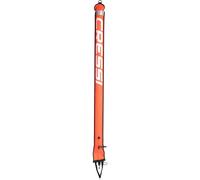 Cressi Elite Marker Buoy Orange, Boa Segnaletica Unisex Adulto, Arancio, 180 cm