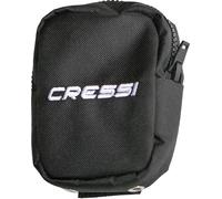 Cressi Bombola/Jacket, Tasche Posteriori per Pesi B.C. 'D (Ultralight/Airtravel) -Nero Unisex-Adulto, 2 kg