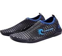 Cressi Borocay Shoes - Scarpette Adatte per Mare, Spiaggia, Barca, e Sport Acquatici Vari, Nero/Blu Royal, 41 EU, Unisex Adulto