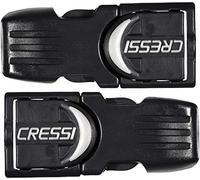 Cressi Fibbie di Ricambio per Pinne Buckles Frog Pro Light Master
