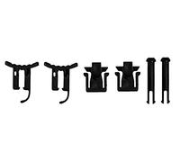 Cressi Matrix/Lince/Penta Fibbie Maschera, Parte Ricambio Originale Fornita in Coppia, Unisex - Adulto, Trasparente