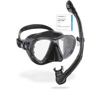Cressi C/Set Big Eyes Evo Mask+Alpha Ultra Dry Black/Black