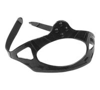 Cressi - Cinturino in silicone per maschere Matrix/Penta/Occhio Plus, colore: Nero