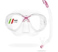Cressi Marea VIP Junior Snorkelling Set Pink DM1000064 Colour - Clear/Pink