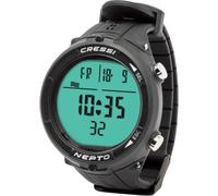 Cressi Orologio Computer Nepto per Apnea Nero Taglia Unica Unisex Adulto