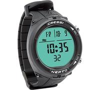 Cressi Orologio Computer Nepto per Apnea Nero Taglia Unica Unisex Adulto