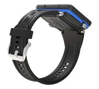 Cressi Computer subacqueo Raffaello – Ampio schermo rettangolare alto contrasto – Nero/Blu Unica