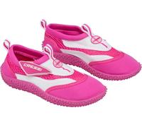 Cressi Coral Junior, Scarpette Adatte Per Mare Spiaggia E Sport Acquatici Vari Unisex Bambini, Rosa Bianco, 24 EU